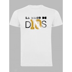 T-SHIRT: LA MANO DE D10S –...